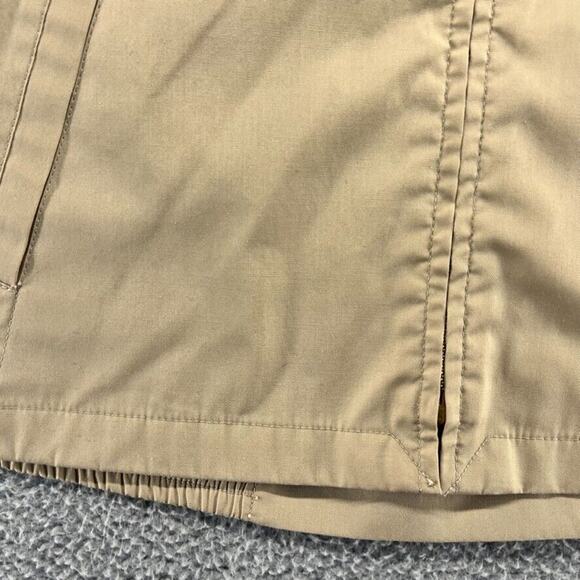 Vintage London Fog Jacket Men's 38 Brown Zip Crop Boxy Talon Reebes 70s 80s Work - Picture 2 of 11